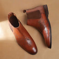 Overdrive Shoes Men Tan Party Boots