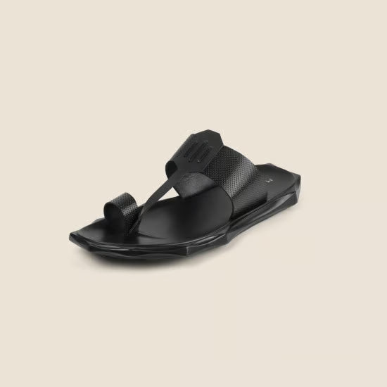 Overdrive Shoes Men Black Ethnic Kolhapuris