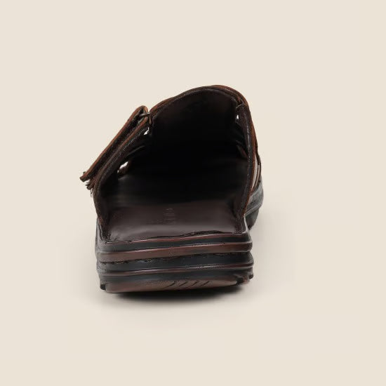 Overdrive Shoes Men Tan Ethnic Slip Ons