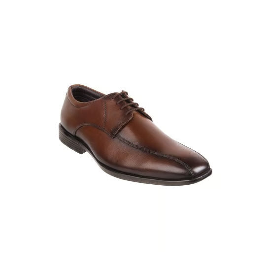 Overdrive Shoes Men Brown Formal Lace Up