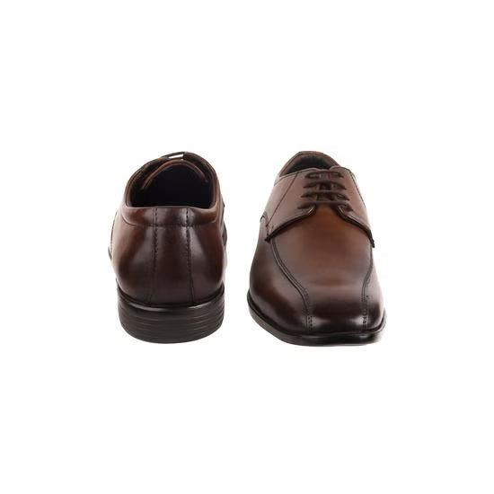 Overdrive Shoes Men Brown Formal Lace Up